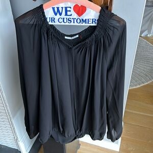 T Tahari long sleeve blouse